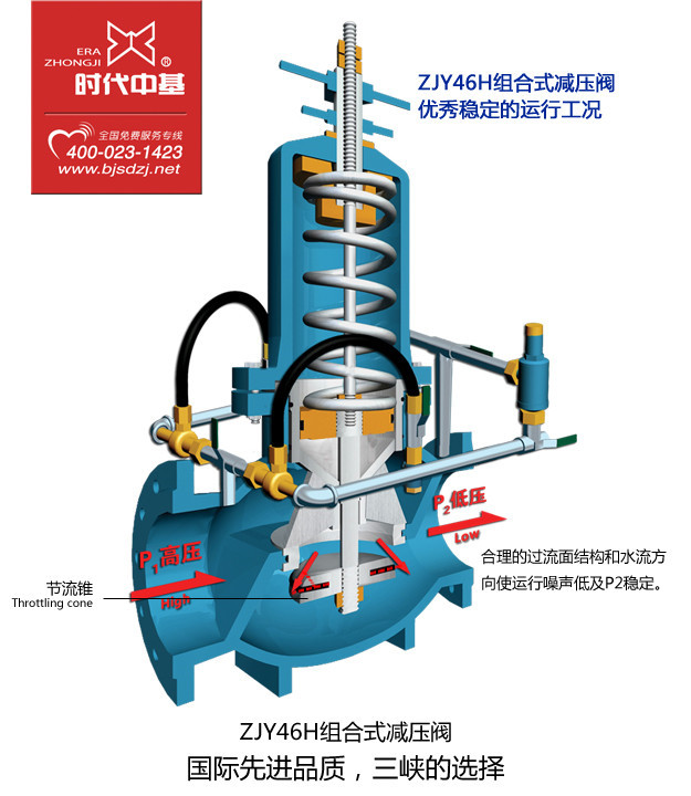 減壓閥的工作原理——優(yōu)秀穩(wěn)定的運(yùn)行工況